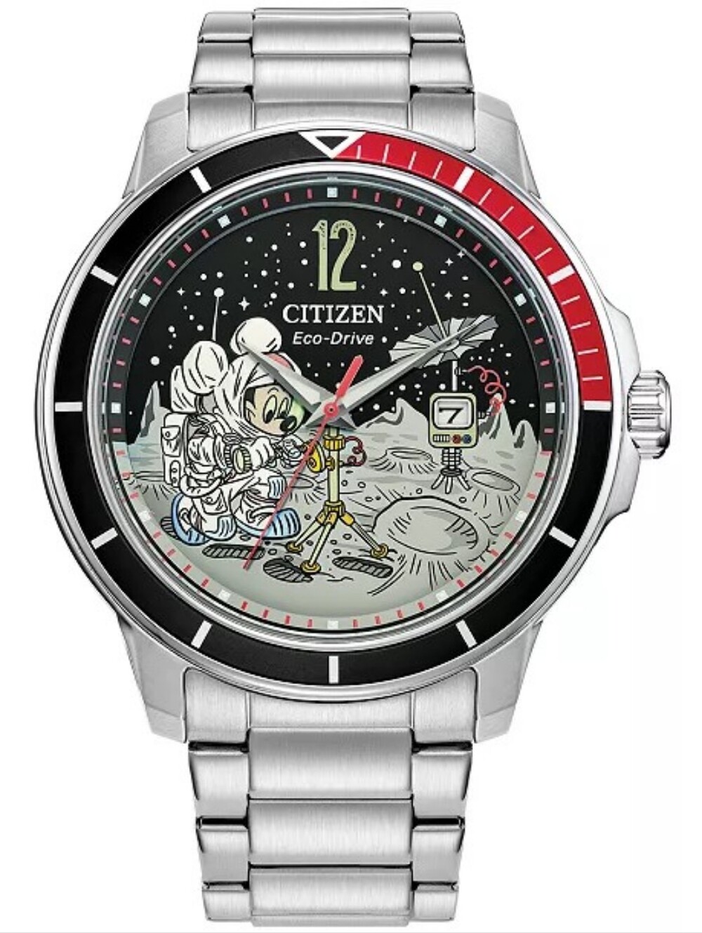 Citizen Disney Mickey Mouse Astronaut Men's Watch Like New